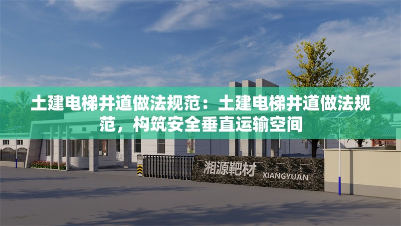 土建電梯井道做法規(guī)范：土建電梯井道做法規(guī)范，構(gòu)筑安全垂直運(yùn)輸空間 行業(yè)新聞