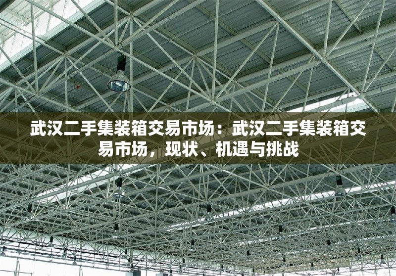 武漢二手集裝箱交易市場：武漢二手集裝箱交易市場，現狀、機遇與挑戰(zhàn) 行業(yè)新聞