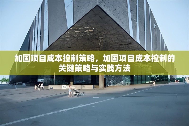 加固項目成本控制策略，加固項目成本控制的關(guān)鍵策略與實踐方法