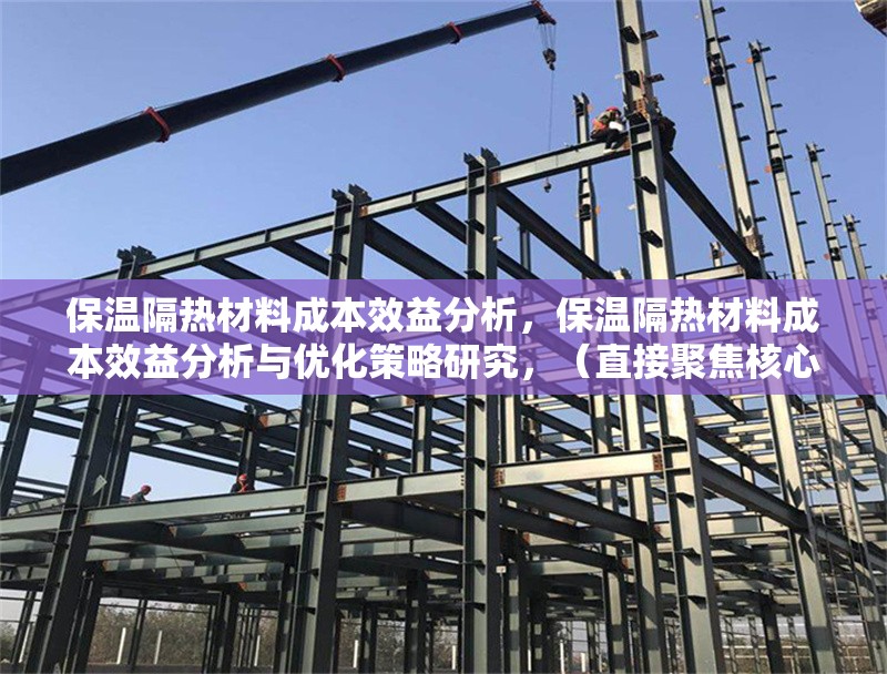 保溫隔熱材料成本效益分析，保溫隔熱材料成本效益分析與優(yōu)化策略研究，（直接聚焦核心主題，涵蓋成本、效益及優(yōu)化方向） 行業(yè)新聞 第1張