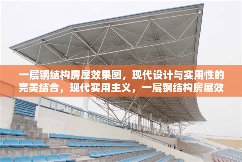 一層鋼結(jié)構(gòu)房屋效果圖，現(xiàn)代設計與實用性的完美結(jié)合，現(xiàn)代實用主義，一層鋼結(jié)構(gòu)房屋效果圖展示