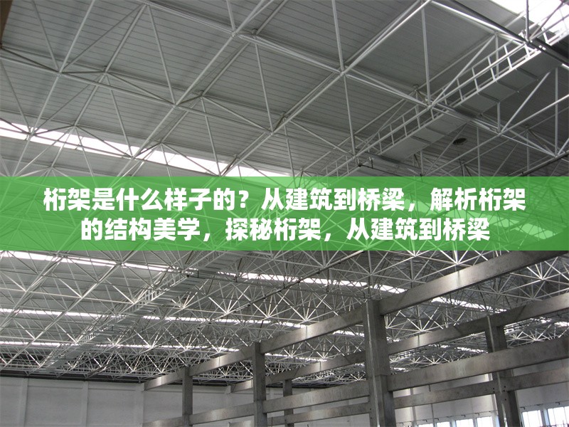 桁架是什么樣子的？從建筑到橋梁，解析桁架的結(jié)構(gòu)美學(xué)，探秘桁架，從建筑到橋梁