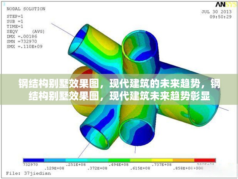 鋼結(jié)構(gòu)別墅效果圖，現(xiàn)代建筑的未來趨勢，鋼結(jié)構(gòu)別墅效果圖，現(xiàn)代建筑未來趨勢彰顯