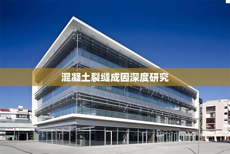 混凝土裂縫成因深度研究 行業(yè)新聞 第1張 混凝土裂縫成因深度研究 行業(yè)新聞 第1張