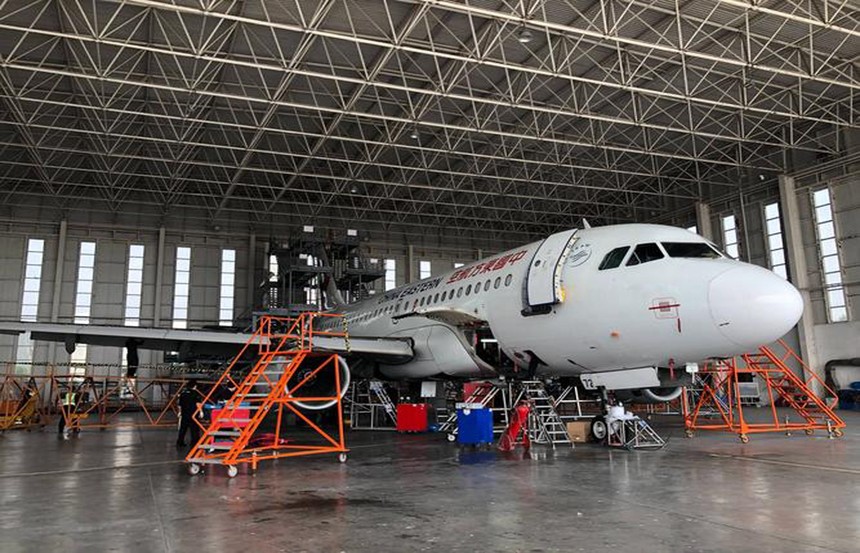 飛機維修廠房網(wǎng)架屋面